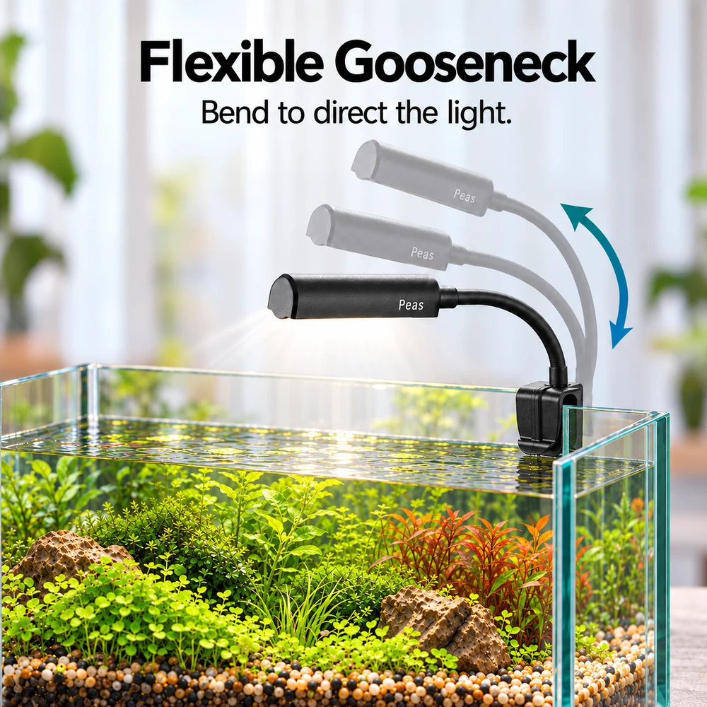 Mini Clip-On LED Aquarium Light – JY Series