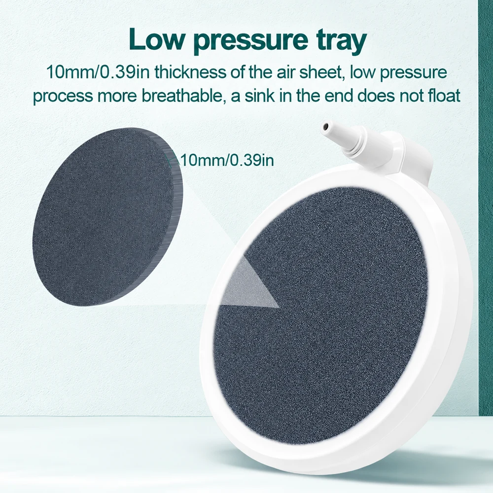 Low pressure tray  10mm/0.39in thickness of the air sheet, low pressureprocess more breathable, a sink in the end does not float