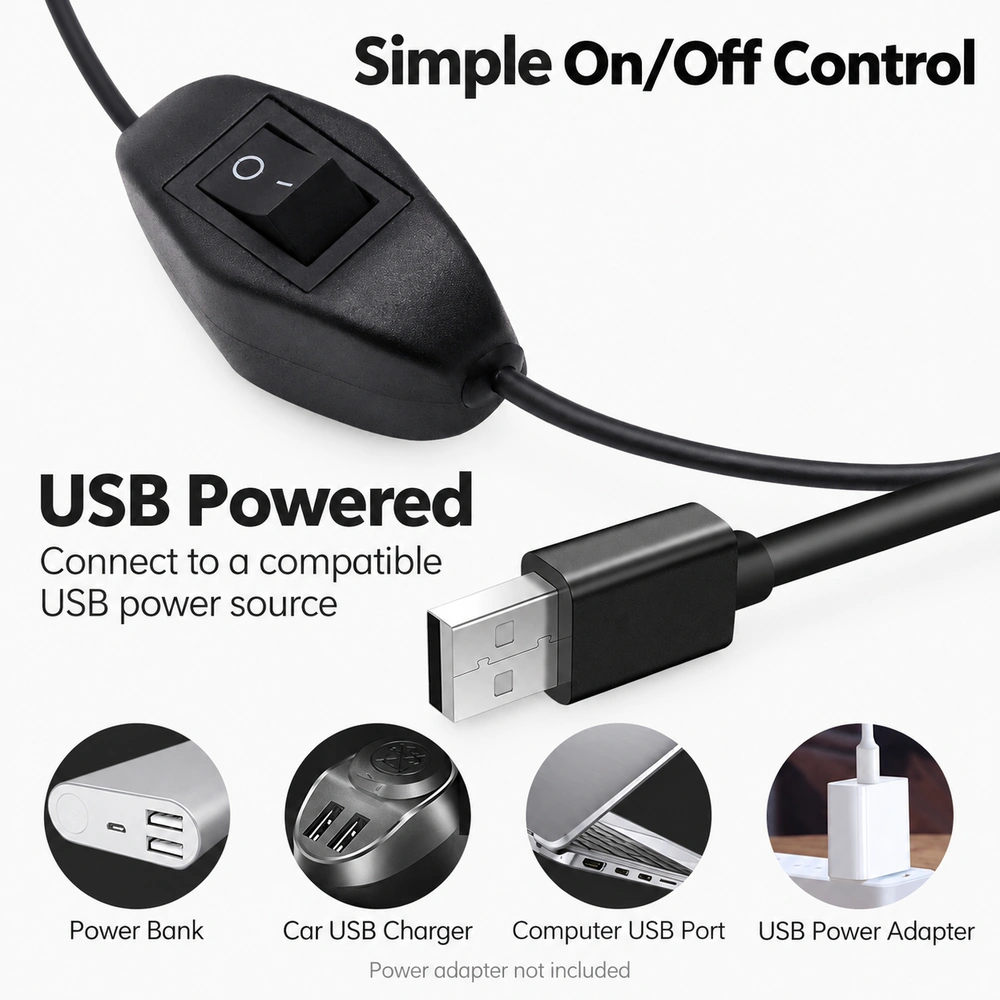 KD-L1 USB Clip-On LED Aquarium Light